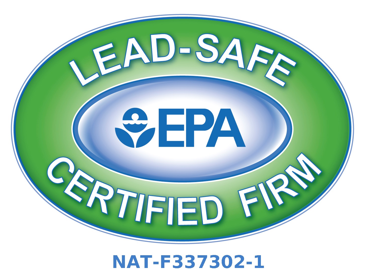 EPA Lead-Safe Certified Firm badge